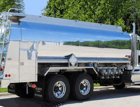 Placa de alumínio para caminhão tanque
